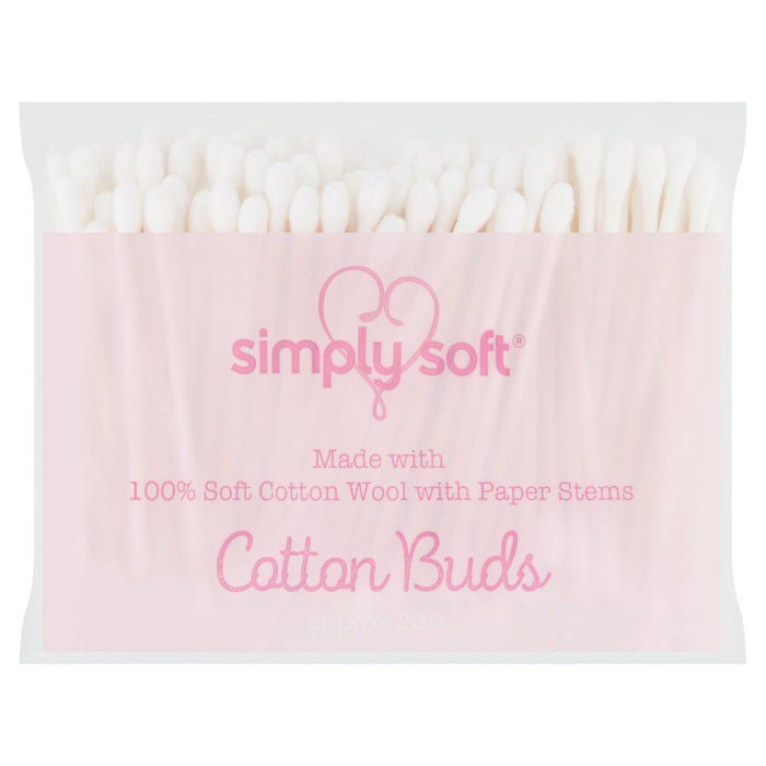 Simply Soft Cotton Buds 200 per pack