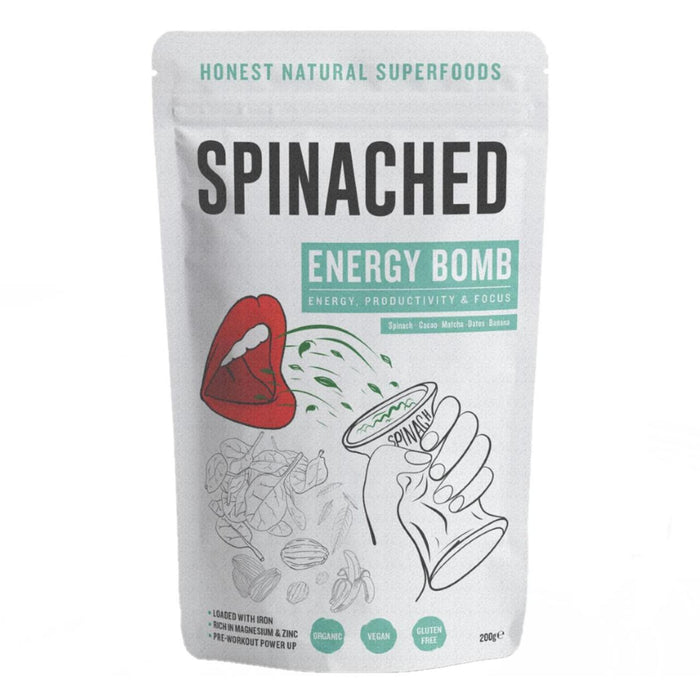 Spinached Organic Energy Bomb Iron Magnesium & Zinc supplement 200g