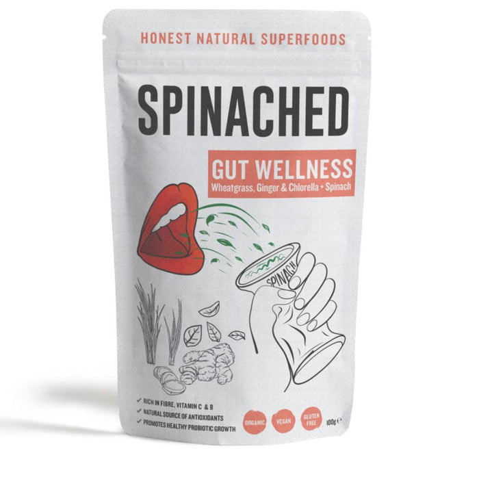 Spinached Organic Gut Wellness Probiotic Growth & Digestion supplement 100g
