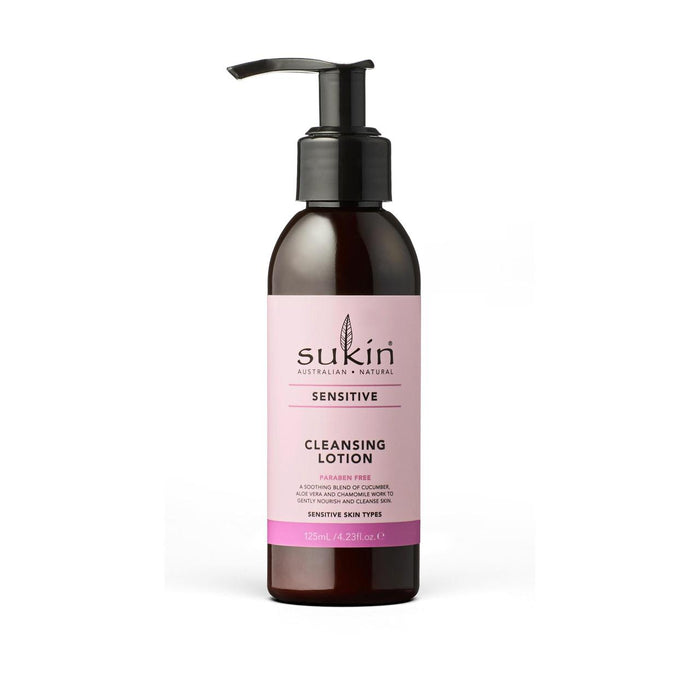 Sukin Natural Sensitive Skin Cleansing Lotion 125ml