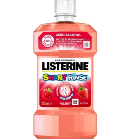 Listerine Smart Rinse Berry légers 500 ml