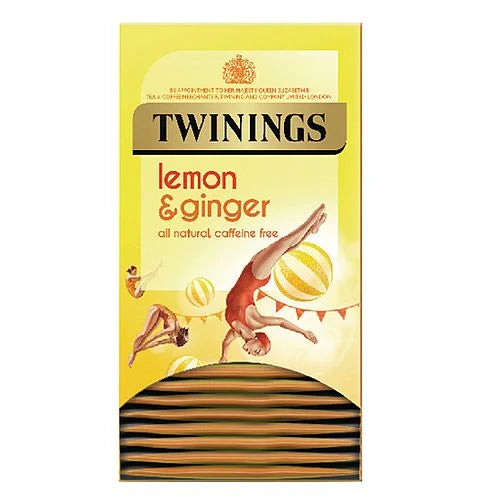 Twinings Lemon & Ginger Tea 20 Sacs de thé