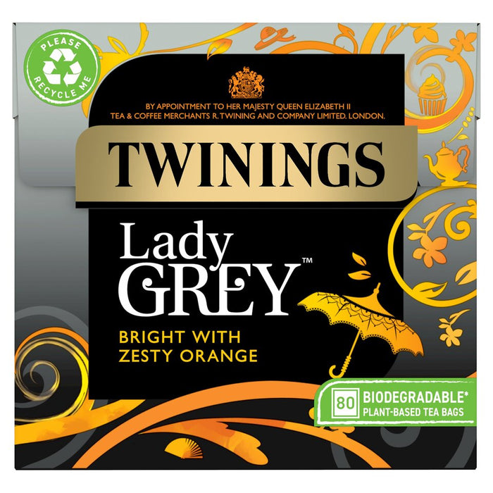 Twinings Lady Grey 80 per pack
