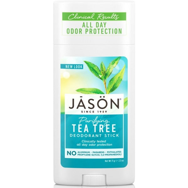 Jason Vegan Tea Tree Oil Deodorant Stick 71g