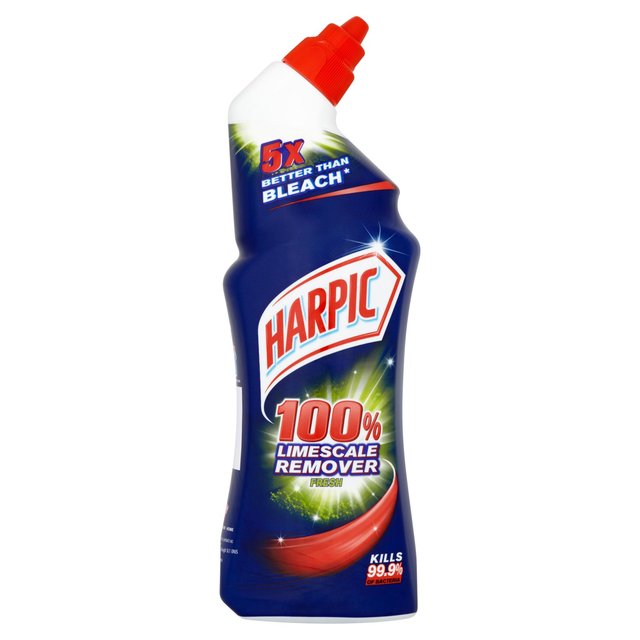 Harpic 100% de déménagement en déménagement Nettoyer de toilettes frais 750 ml