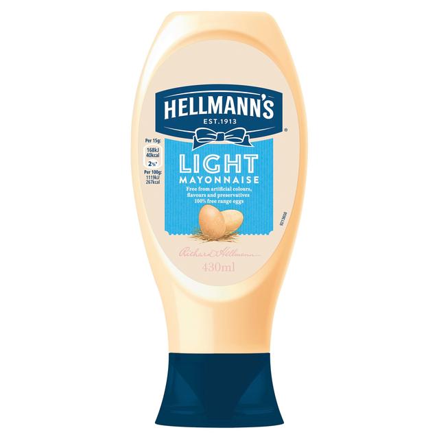 Mayonesa de Light Sidezy de Hellmann 430ml