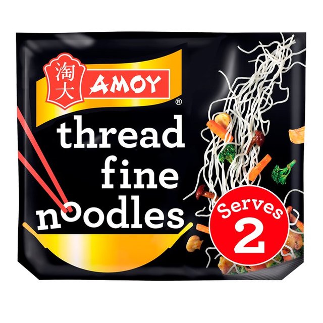 Amoy Straight To Wok Thread Noodles 2 x 150g