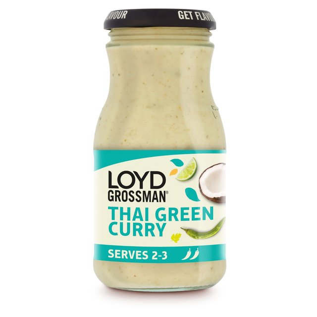 Salsa de curry verde tailandesa Loyd Grossman 350g 