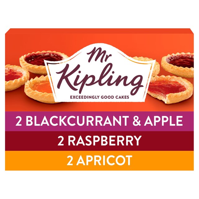 Mr Kipling Jam Tarts 6 per pack