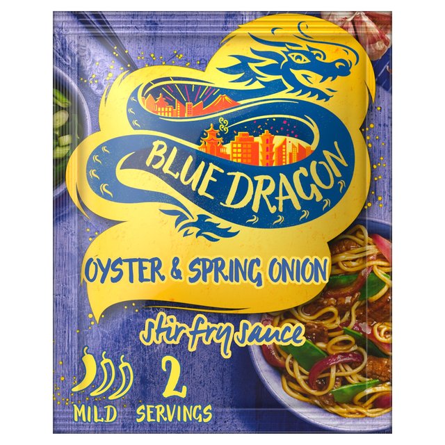 Blue Dragon Stir Fry Sauce Oyster & Spring Onion 120g