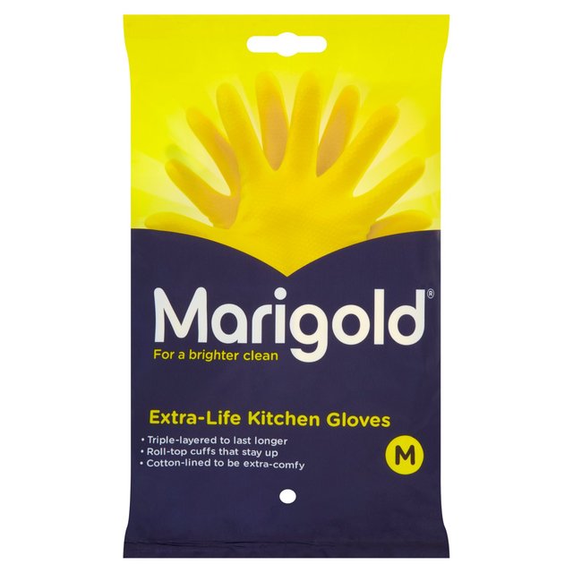 Marigold Extra Life Kitchen Gloves Medium 1 pair