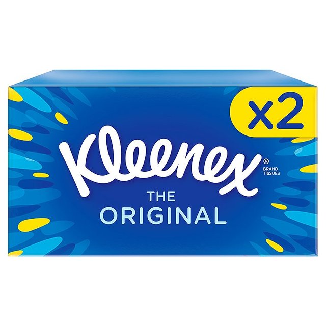 Kleenex Tissues originales 2 Packs 2 x 72 par pack
