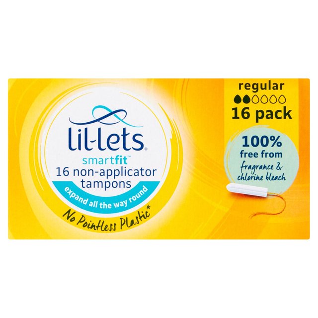 Lil-Lets Regular Tampons 16 per pack, British Online