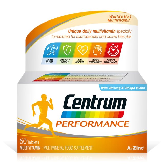 Centrum Performance Multivitamin Comprimés 60 par pack