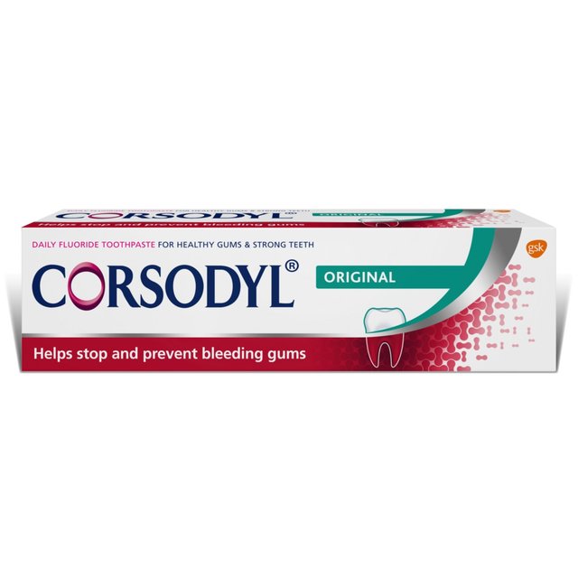 Corsodyl Gum Care Toothpaste Daily Fluoride Original 75ml
