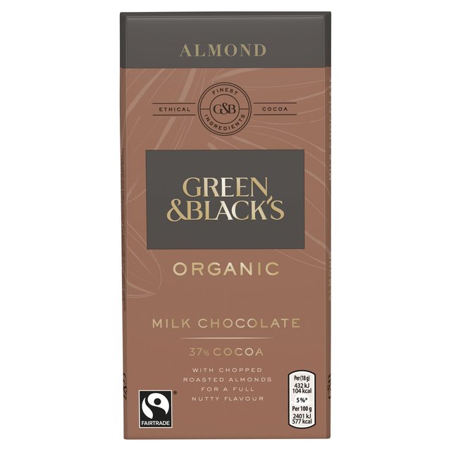 Green & Black's Organic Almond Milk Chocolate 90g