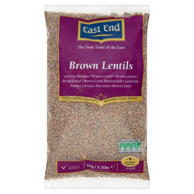 East End Brown Lentils 1kg