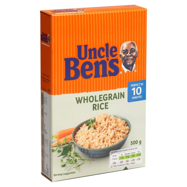 Uncle Bens Wholegrain Rice 500g