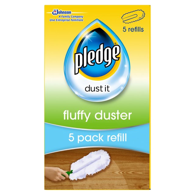 Pledge Dust It Fluffy Duster Refill 5 per pack