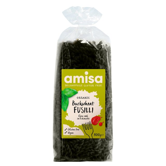 AMISA Bio glutenfreier Buchweizen Fusilli 500G