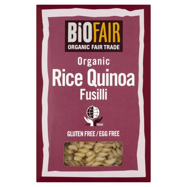 Biofair Organic Fair Trade arroz quinua fusilli 250g