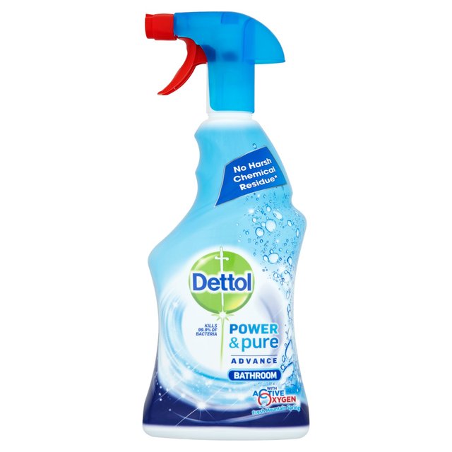 Dettol Power & Pure Spray de nettoyage de salle de bain 750 ml