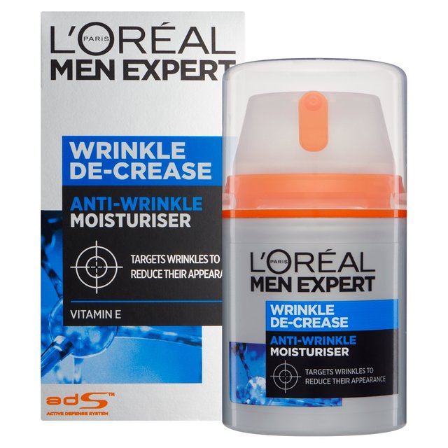 L'Oreal Men Expert Wrinkle De-Creaser-Feuchtigkeitscreme 50 ml