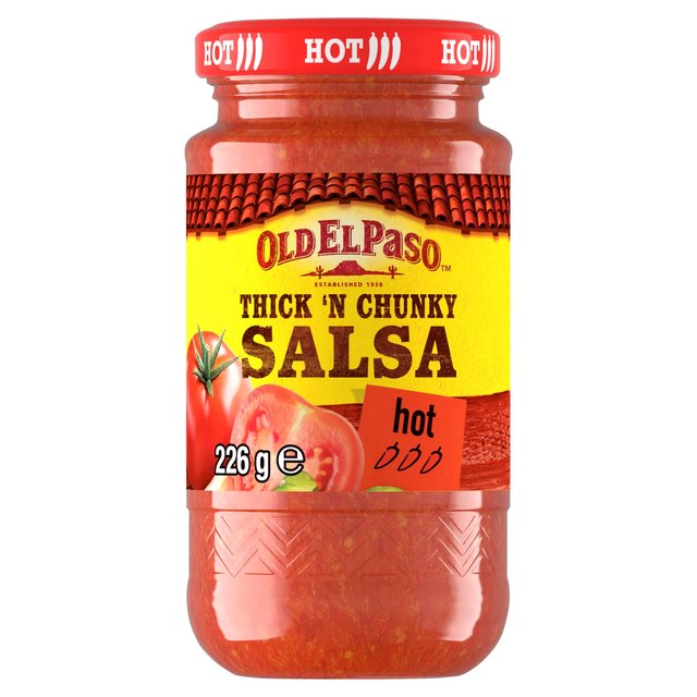 Old El Paso épais et gros salsa chaud 226g