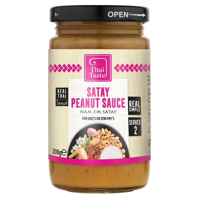 Thai -Geschmack Satay Erdnusssauce 200ml