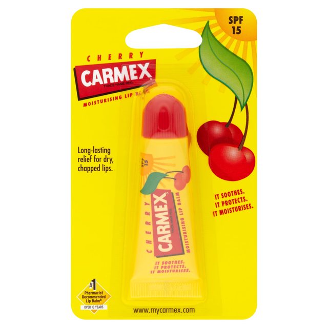 Tube de baume à lèvres Carmex Cherry SPF15 10G