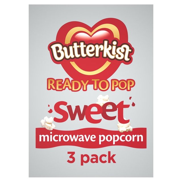 Popcorn au micro-ondes sucré au beurre 210G