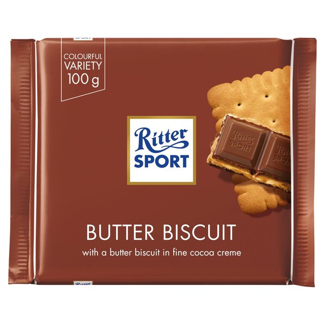 Ritter Sport Butter Biscuit Milk Chocolate 100g