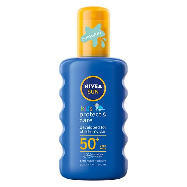 Nivea Sun SPF 50+ Spray coloré de Kid 200 ml