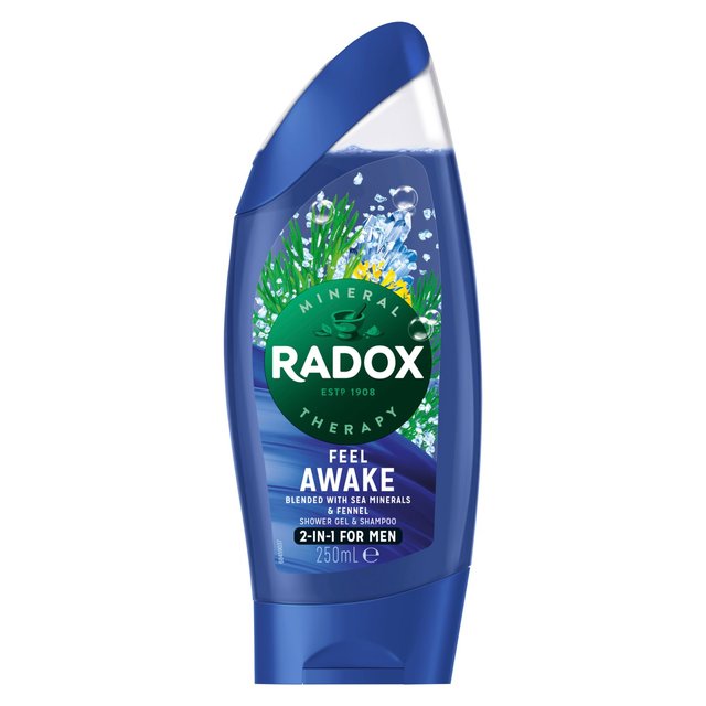 Radox fühlen sich wach für Männer 2in1 Duschgel 250ml