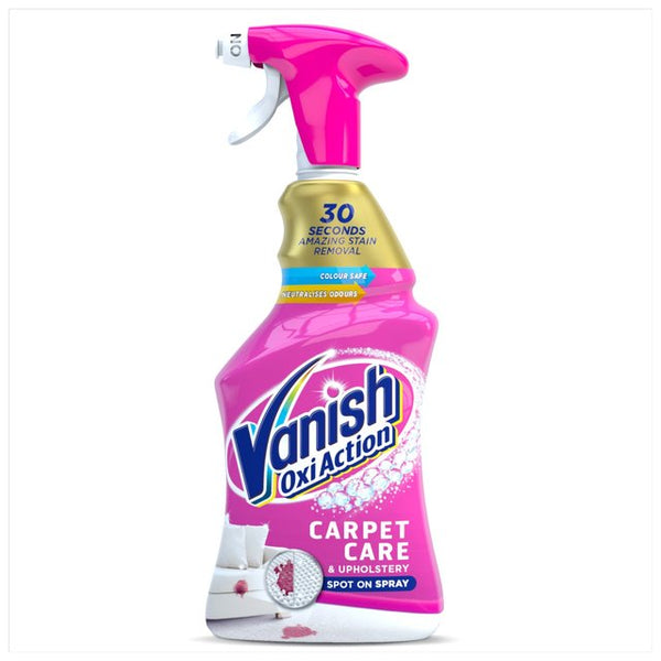 Vanish - Gold Oxi Action - Spray d'entretien des tapis - Détachant - 6x 500  ml - Pack