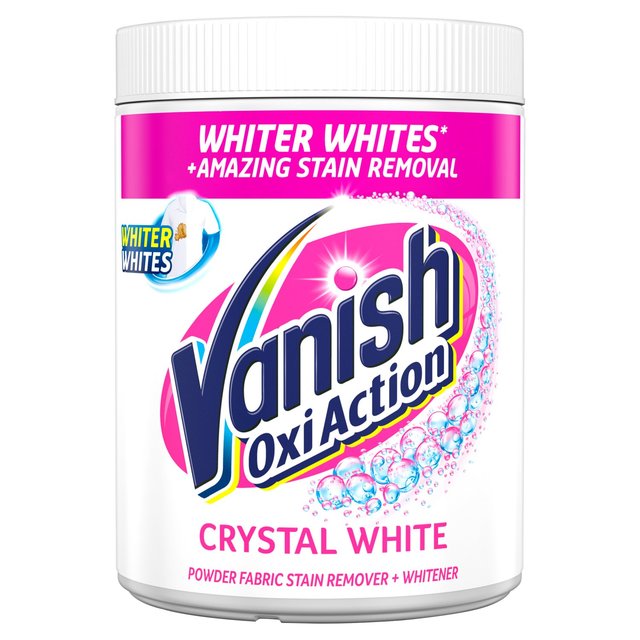 Vanish Oxi Action Fabric Stain Remover Powder Whites 1kg