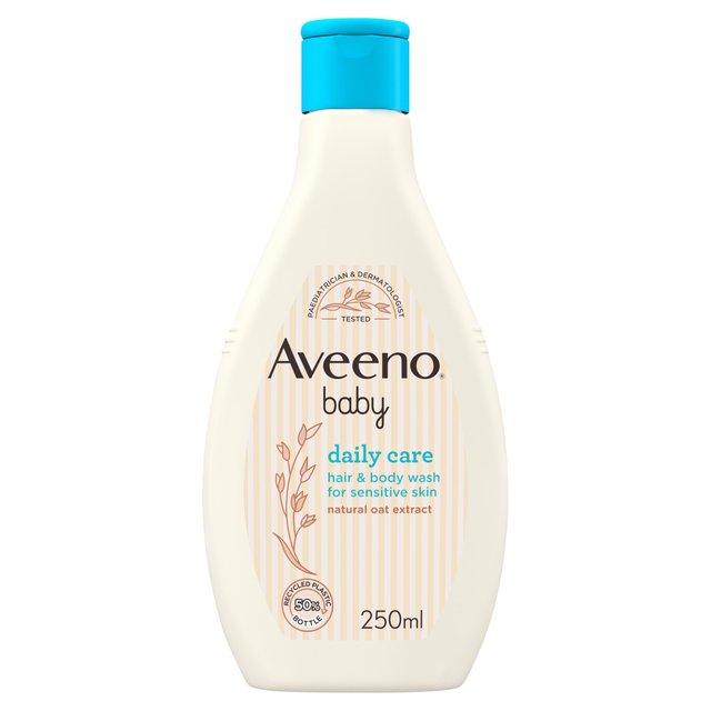 Aveeno Baby Daily Care Hair & Body Wäsche 250 ml