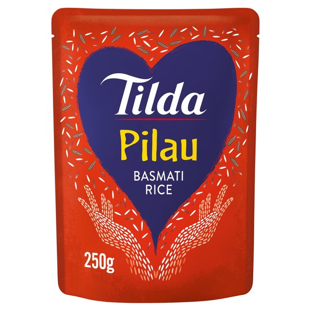 Tilda Microondas Pilau Basmati Rice 250G
