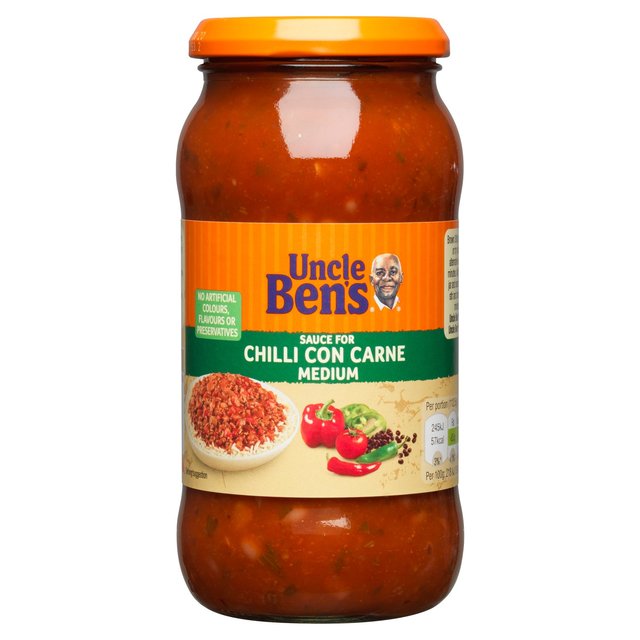 Uncle Ben's Chilli Con Carne Medium Sauce 450g