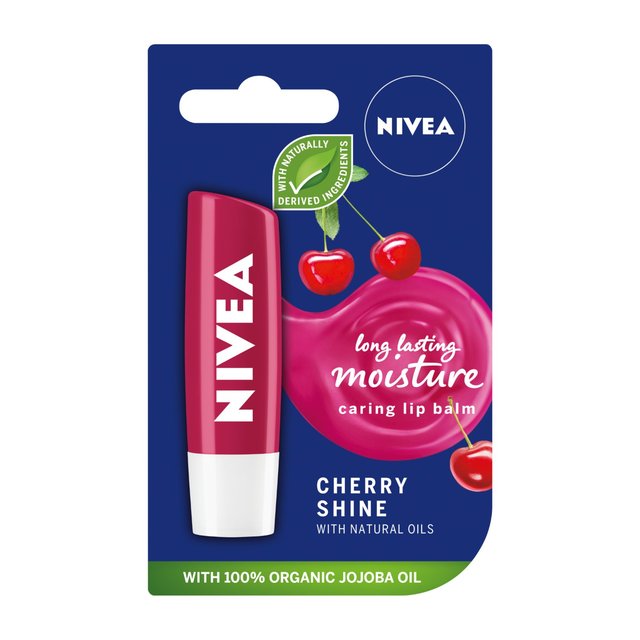 Nivea Lip Balm Cherry Fruity Shine 4.8g
