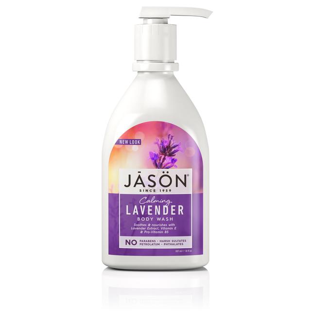 Jason Vegan Lavender Satin Body Wash Pompe 900ml