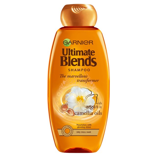 Garnier Ultimate Blends Argan Shiny Hair Shampoo | British Online