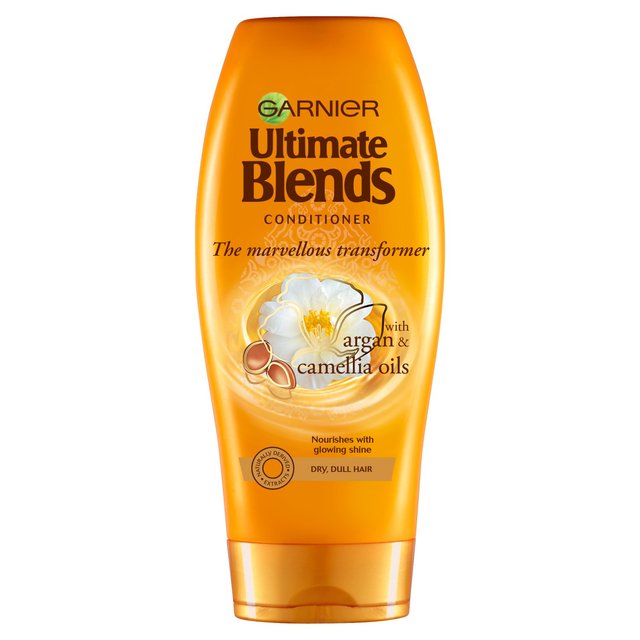 Garnier Ultimate Blends Argan Oil Acondicionador de cabello brillante 360ml