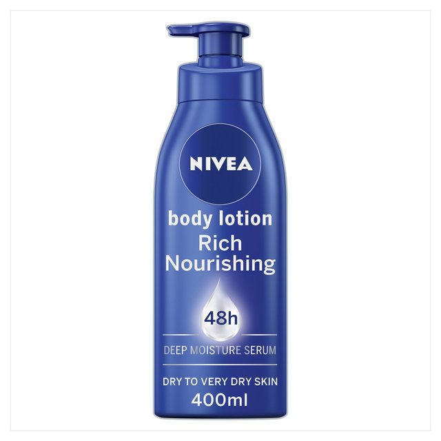 Nivea Body Cream reichhaltiges Feuchtigkeitscreme mit Mandelöl 400 ml