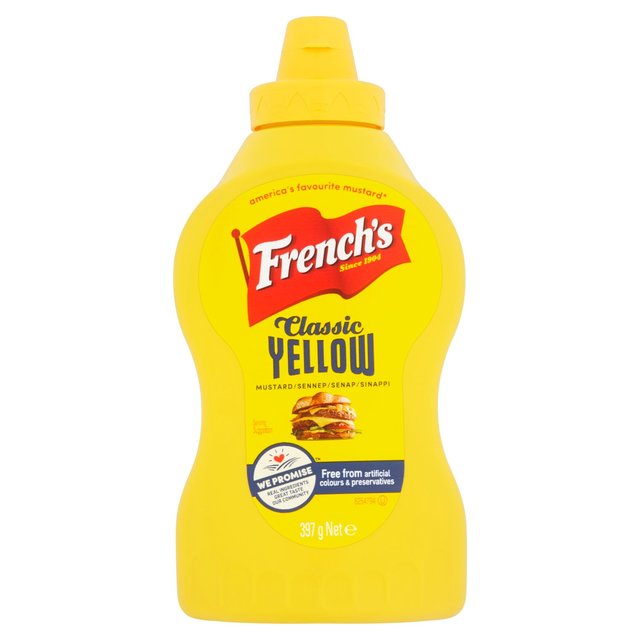 Moutarde jaune classique du français 397g