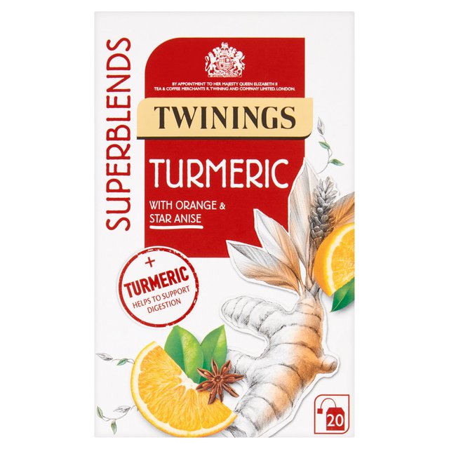 Twinings Superblends Turmeric with Orange and Star Anise 20 per pack
