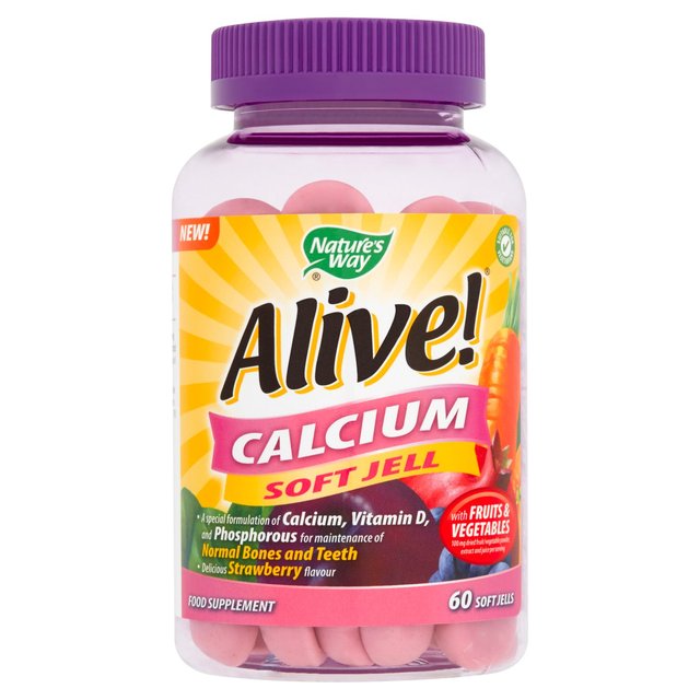 Vivant! Jell souple calcium 60 par paquet