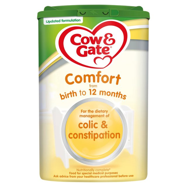 Cow & Gate Comfort Baby Milk Formula de naissance 800g