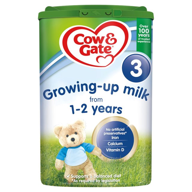 Cow & Gate 3 Growing Up Milk Fórmula 800G