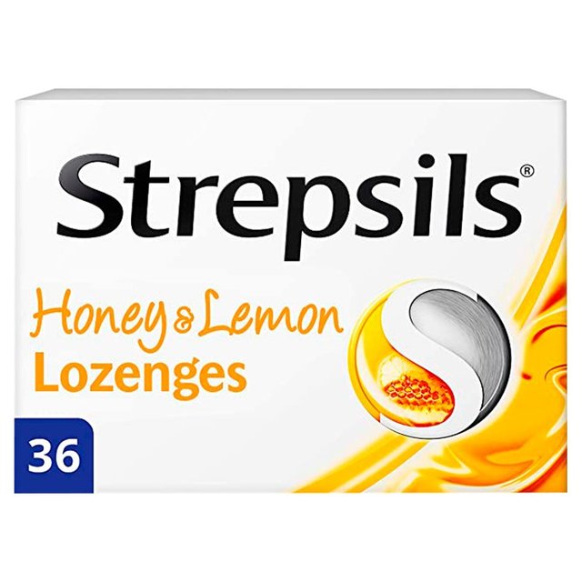 Strepsils Honey & Lemon 36 per pack
